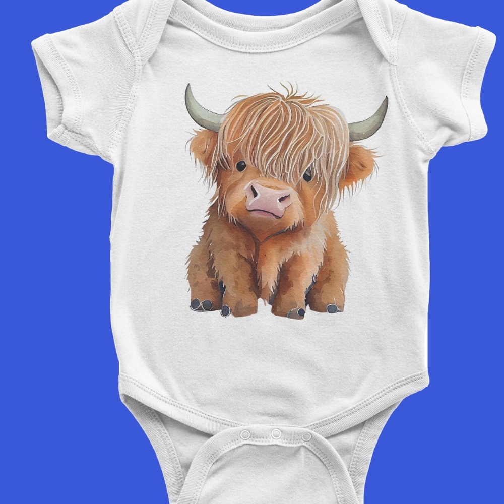 Highland Cow Onesie
